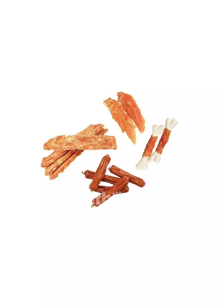 Wanpy Snack Para Perros Assorted Surtido Forma De Pollo 300g-1