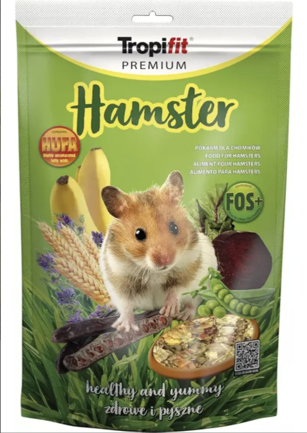 Alimento Para Hamster Tropifit 500g Completo Y Saludable Verde-2