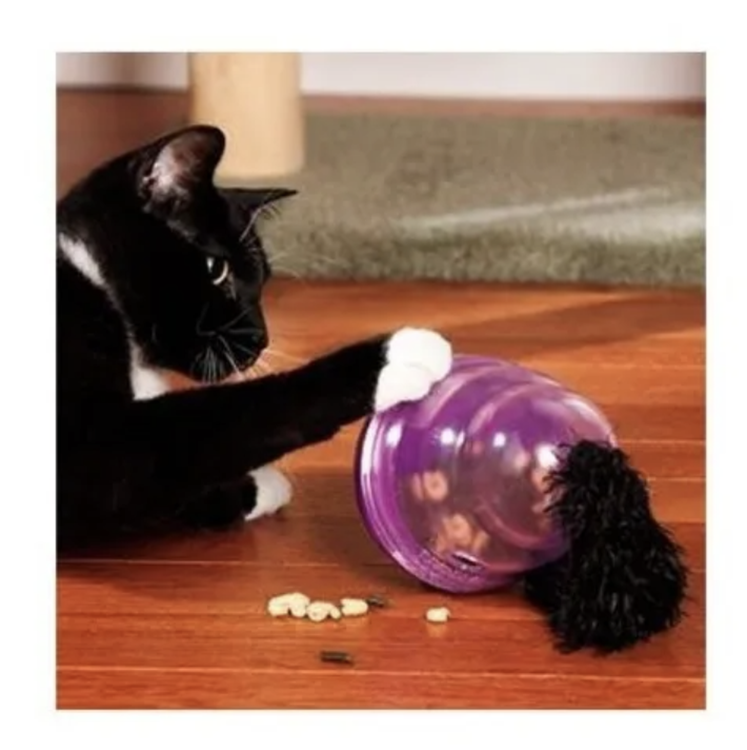 Juguete Interactivo Dispensador Para Gato Kong Cat Wobbler-2