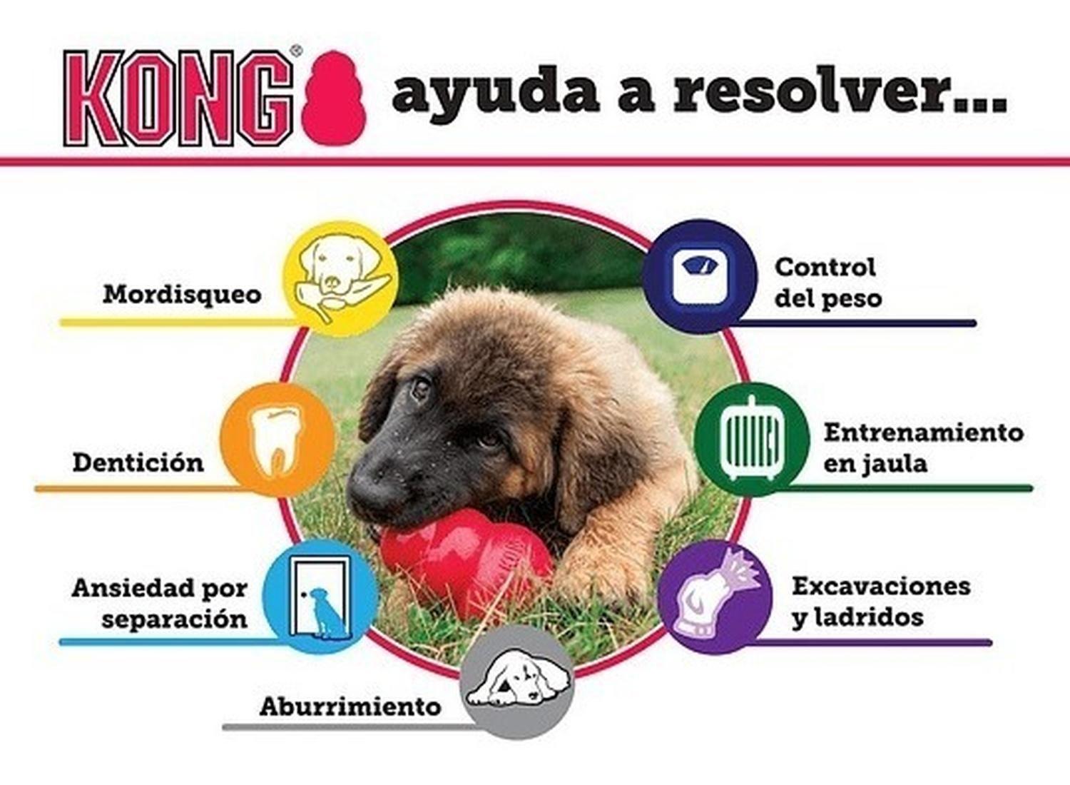 Juguete Kong Puppy Para Perros Cachorros Talla S Hasta 9 Kg-4