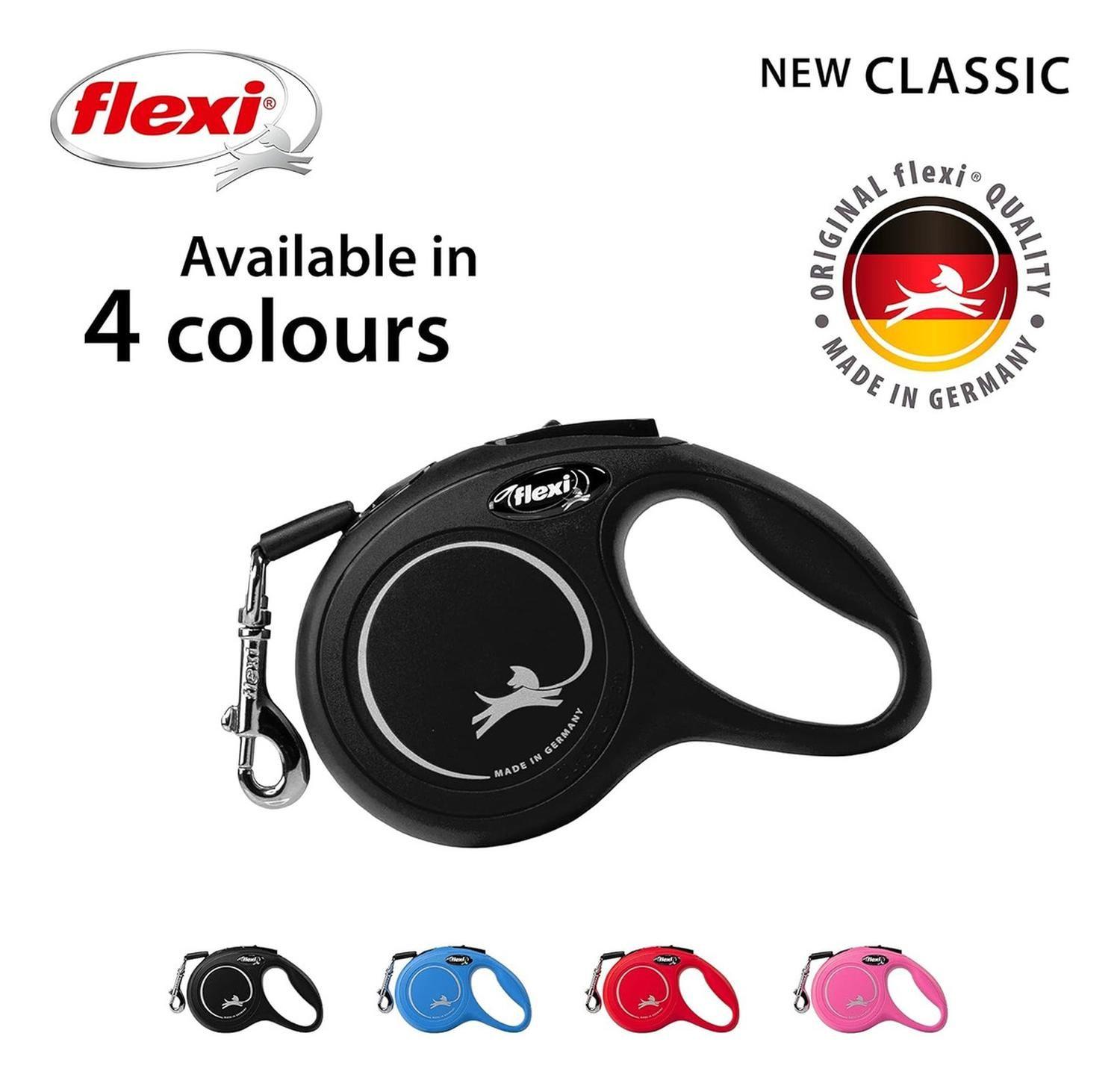 Correa Retráctil Flexi Classic Talla S Max. 15kg Para Perro - ROSADO-4