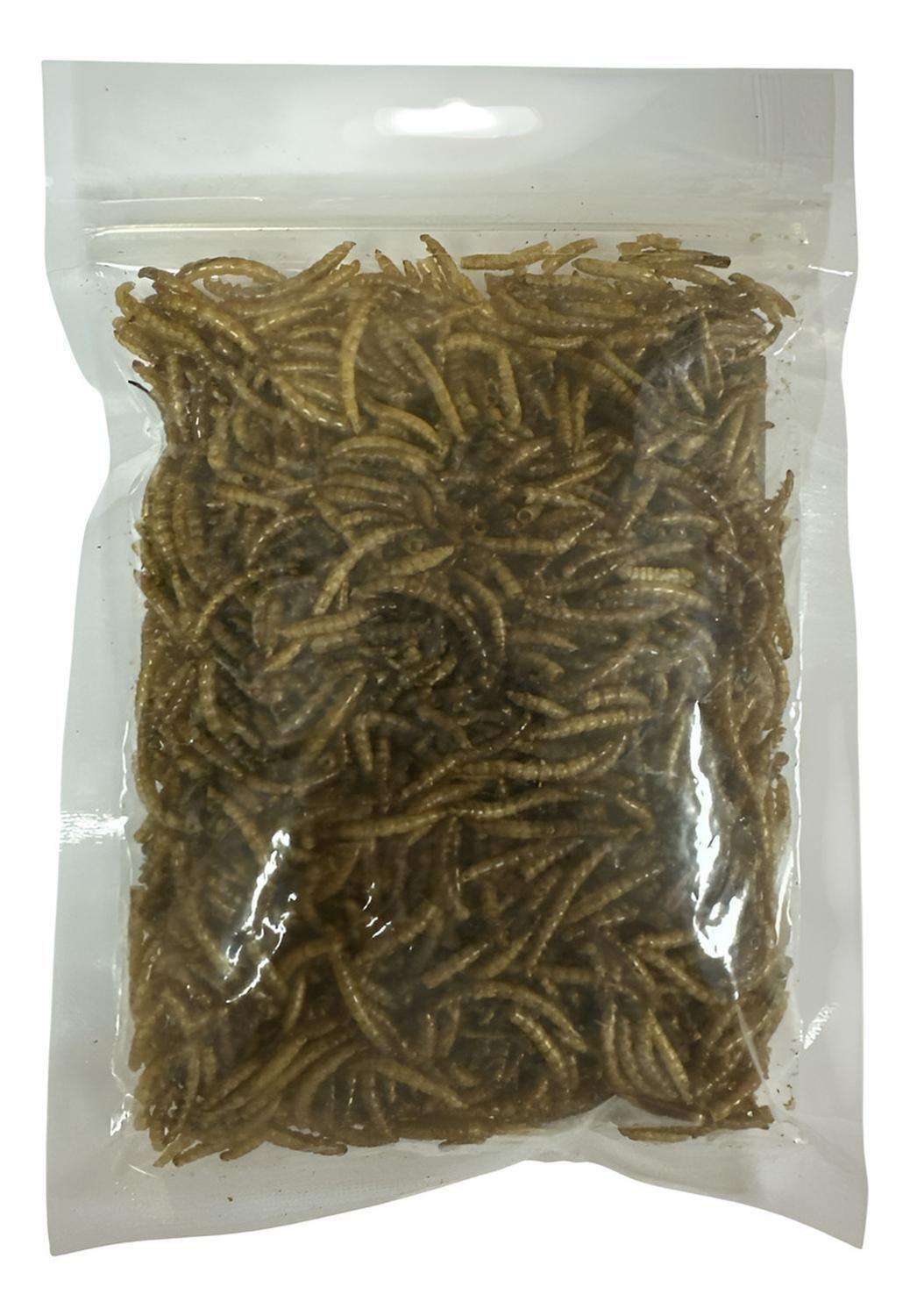 Súper Tenebrios Deshidratados Para Aves Erizos Hámsters 200g-3