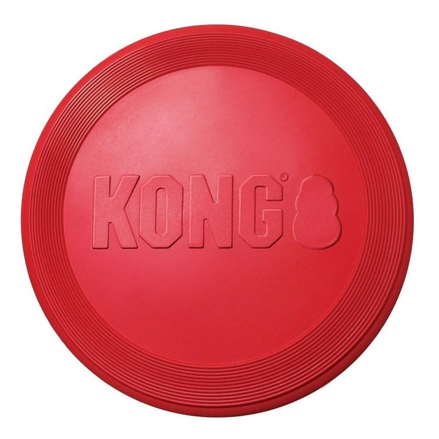 Kong Flyer Frisbee Disco Juguete Flexible Para Mascota Perro -3