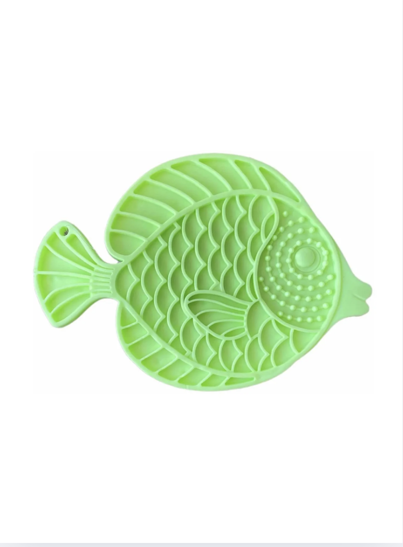Almohadillas Para Lamer Perro Y Gato, Alimentación Lenta - PEZ Verde-0