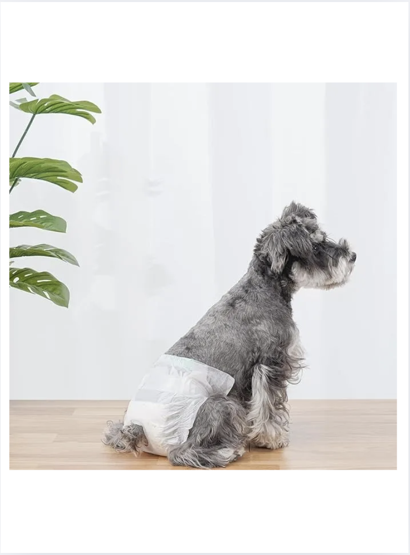 Pañales Desechables Para Mascota Perras Hembras Talla M-1