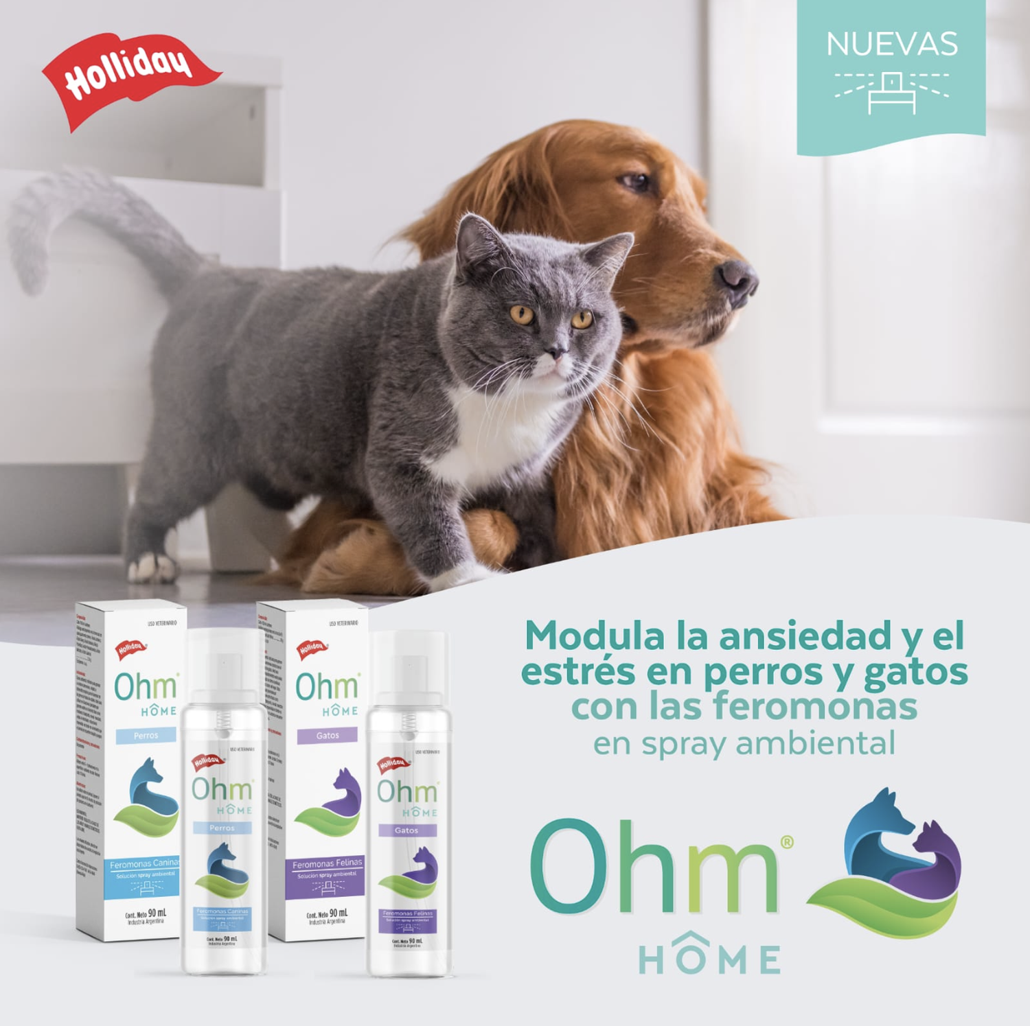 Ohm Home Spray Feromonas Para Perros 90 Ml-2