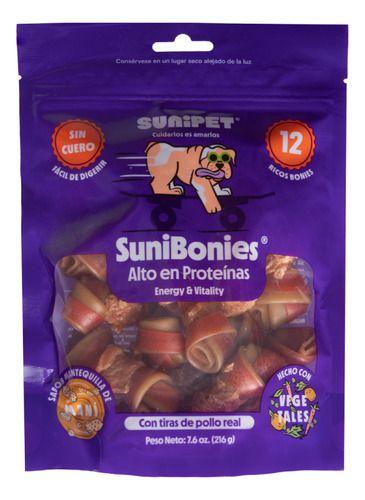 Sunipet Snack Para Perros Sunibonies Alto En Proteínas 216g-2