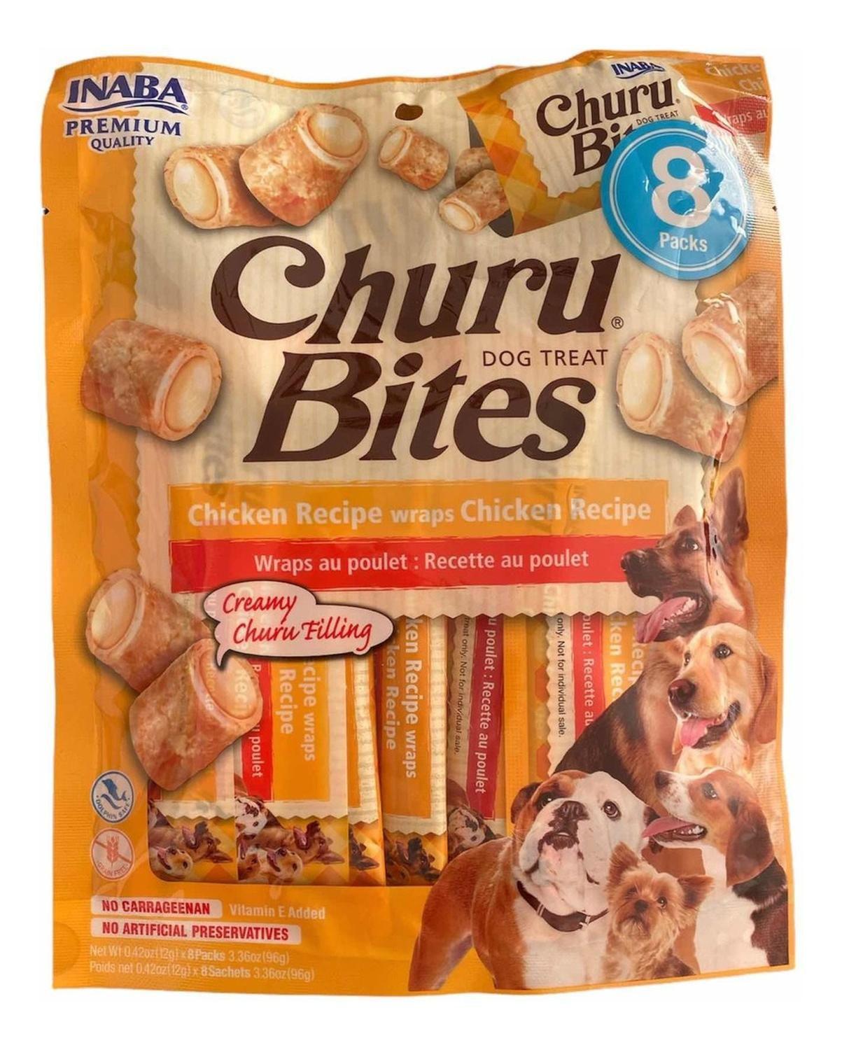 Inaba Snack Suplemento Para Perros Churu Bites Dog Treat 96g-3
