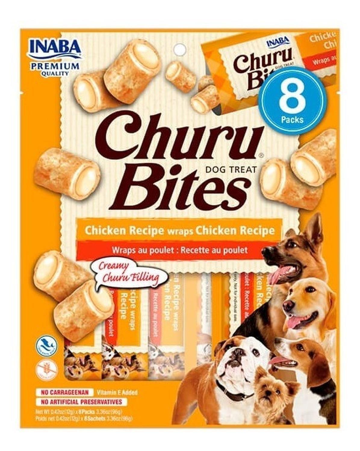 Inaba Snack Suplemento Para Perros Churu Bites Dog Treat 96g-6
