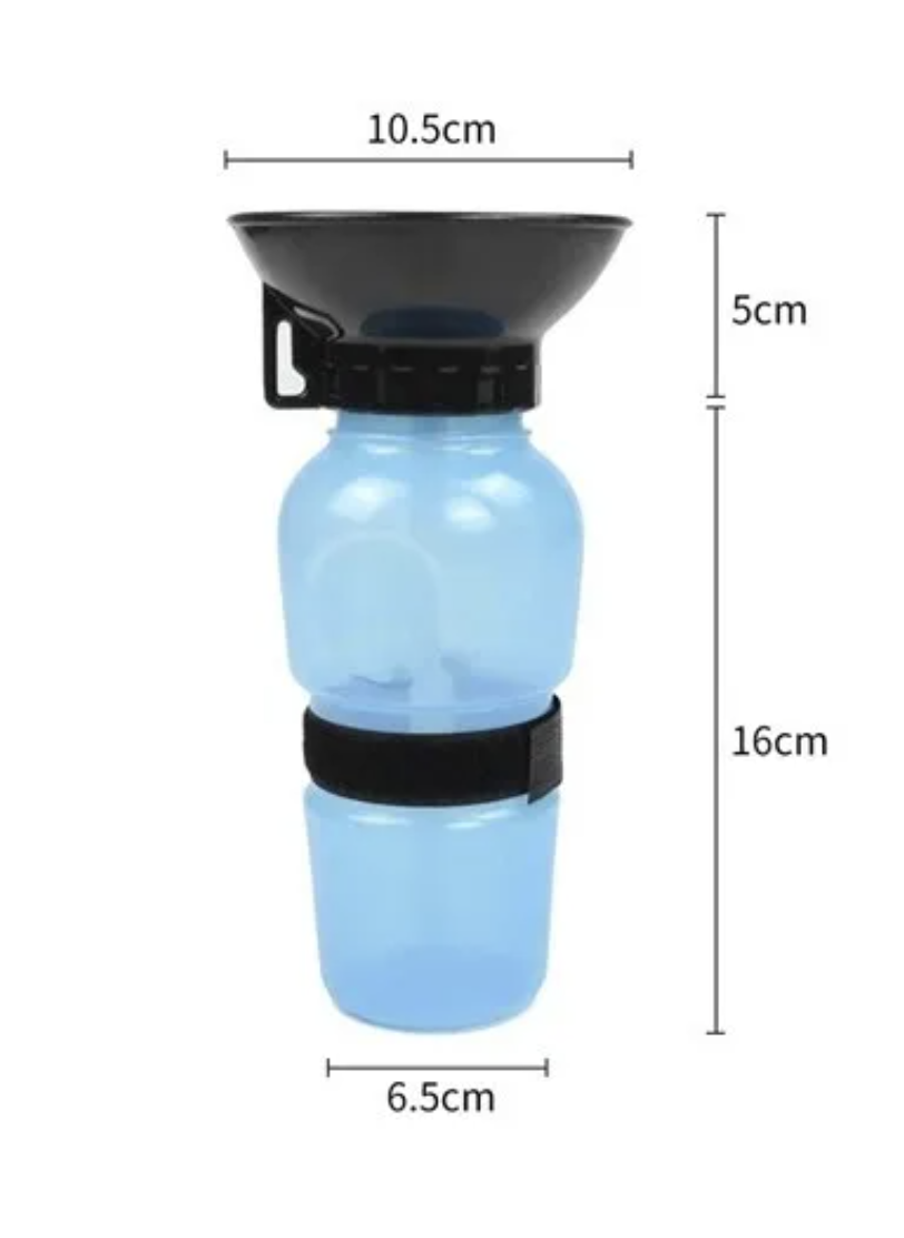 Bebedero Termo Portátil Botella De Agua Para Perros Y Gatos - ROSA-2