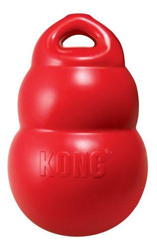 Kong Bounzer Juguete Para Mascotas Perro Grande Color Rojo-3