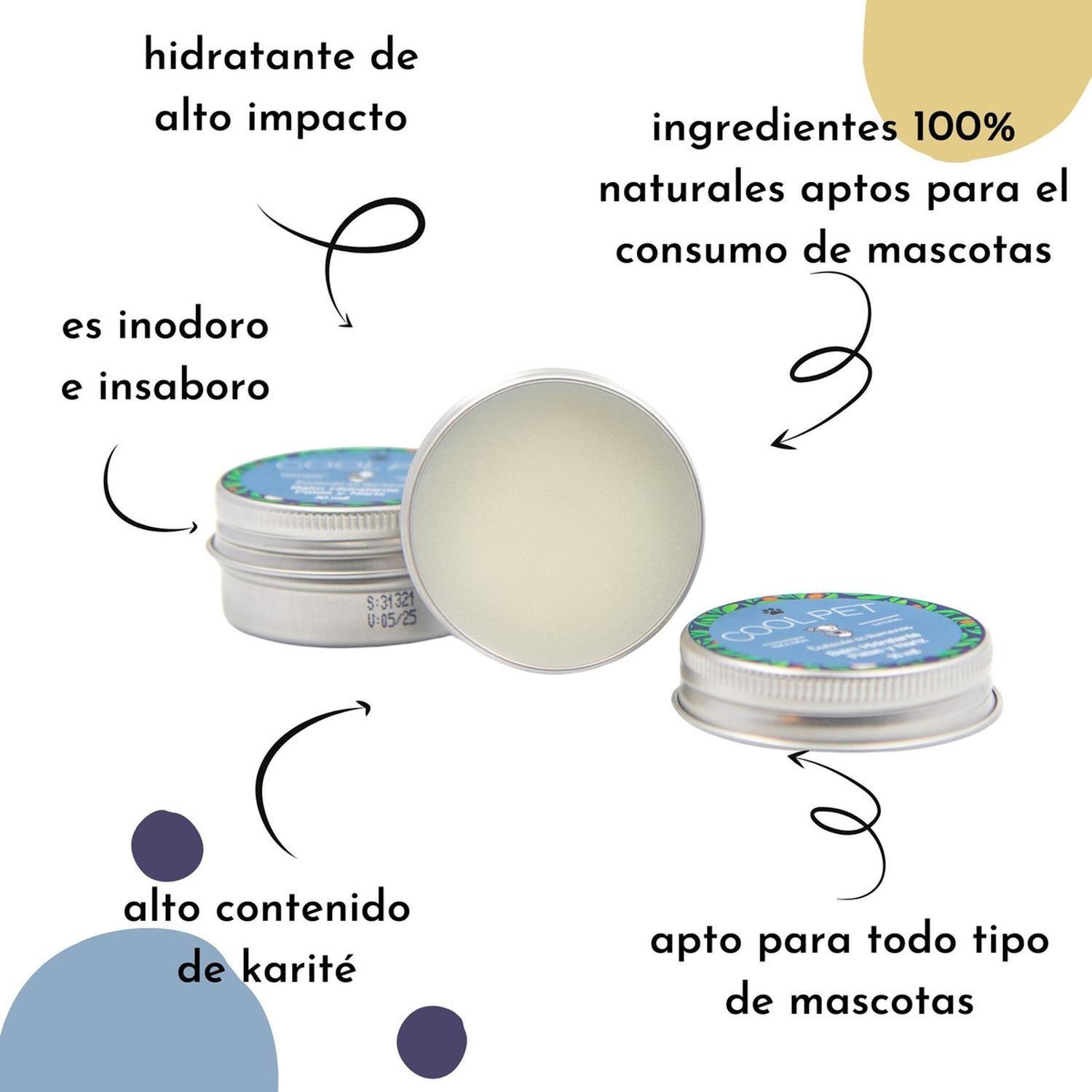 Balm Hidratante Karité Coolpet Para Mascotas Perro Gato 60ml-2