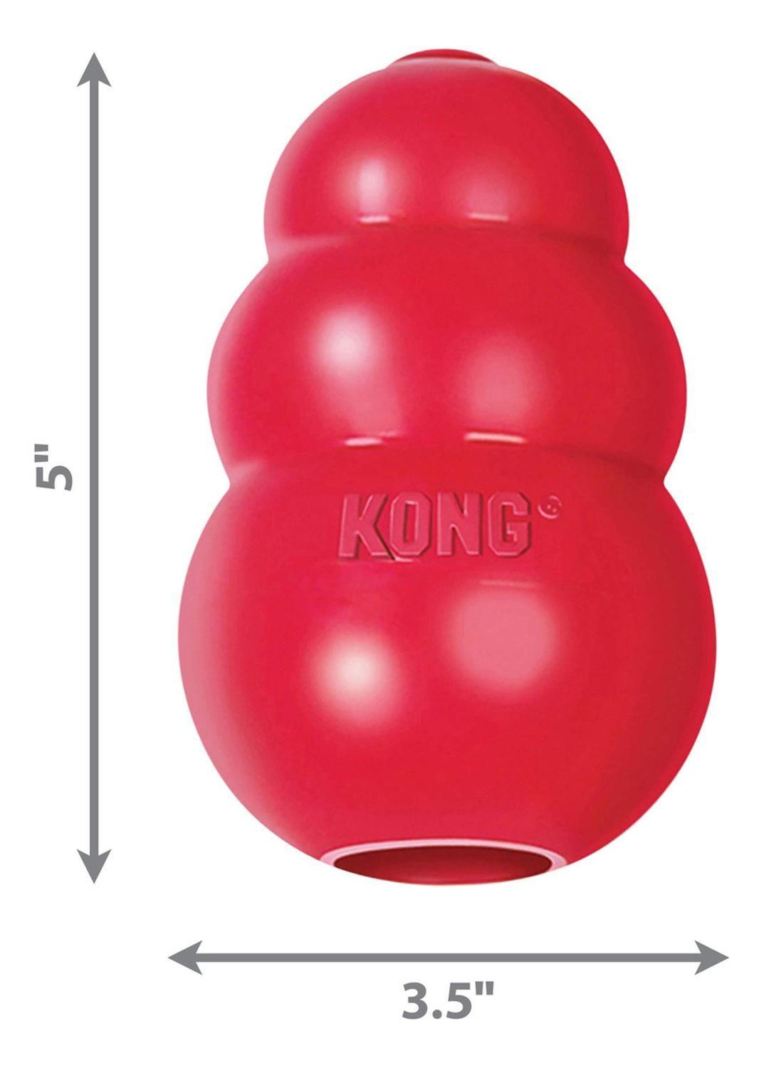 Juguete Kong Classic Para Mascotas Perros Talla Xl 27-41 Kg - ROJO-4