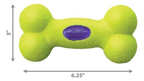 Juguete Para Perro Con Sonido Kong Air Dog Bone Hueso M-4