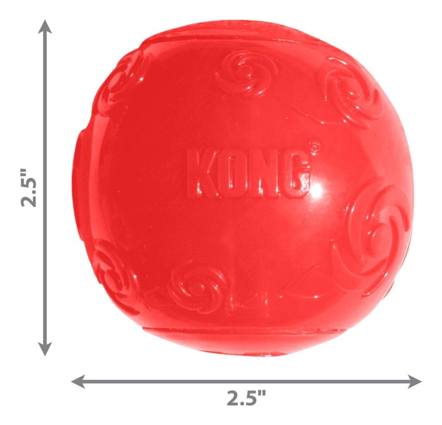 Juguete Pelota Para Perro Kong Squeezz Ball Talla M-2