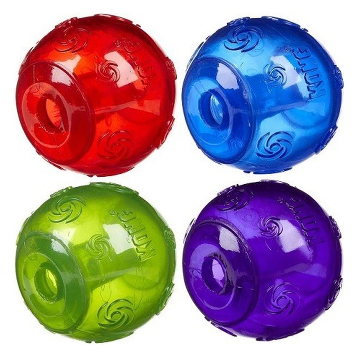 Juguete Pelota Para Perro Kong Squeezz Ball Talla M-3