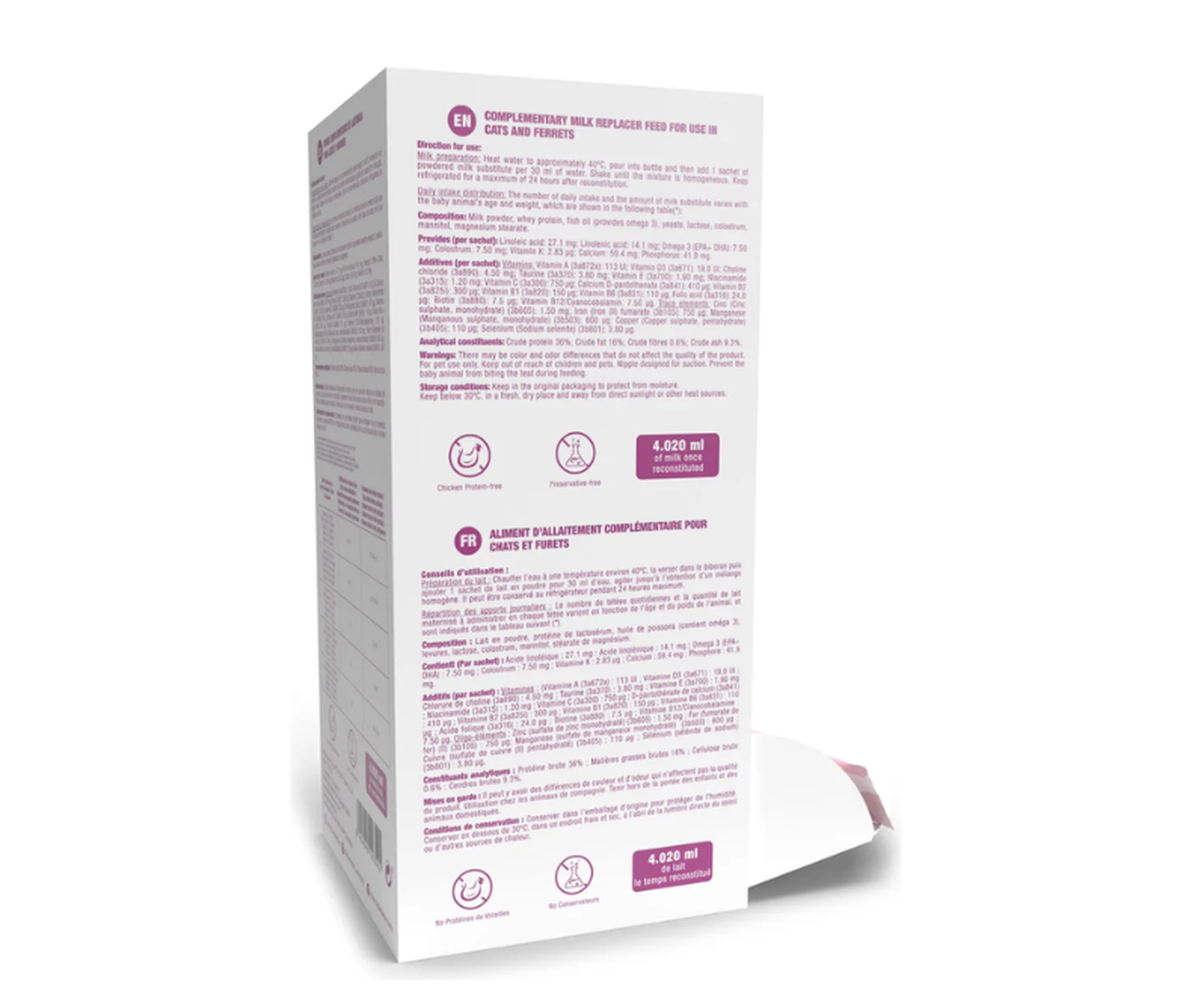 X6 Sachet De Leche Lactadiet Gatos Con Calostro 7.5g C/u-2