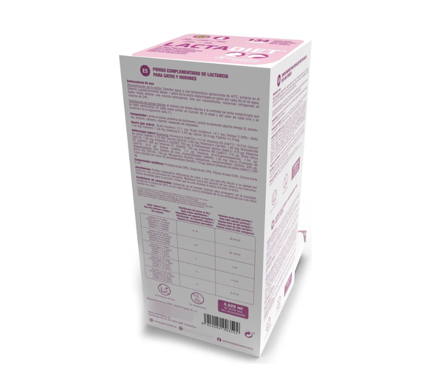 X6 Sachet De Leche Lactadiet Gatos Con Calostro 7.5g C/u-3