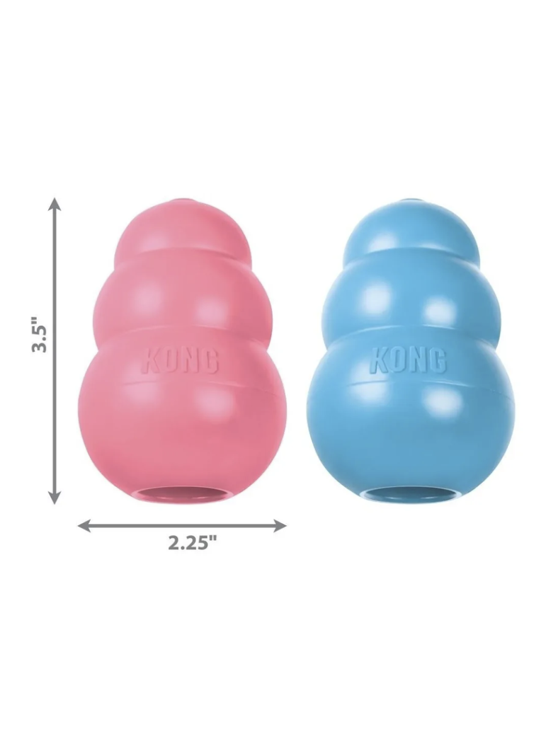 Juguete Kong Puppy Para Perros Cachorros Talla M 7-16 Kg - ROSADO-2
