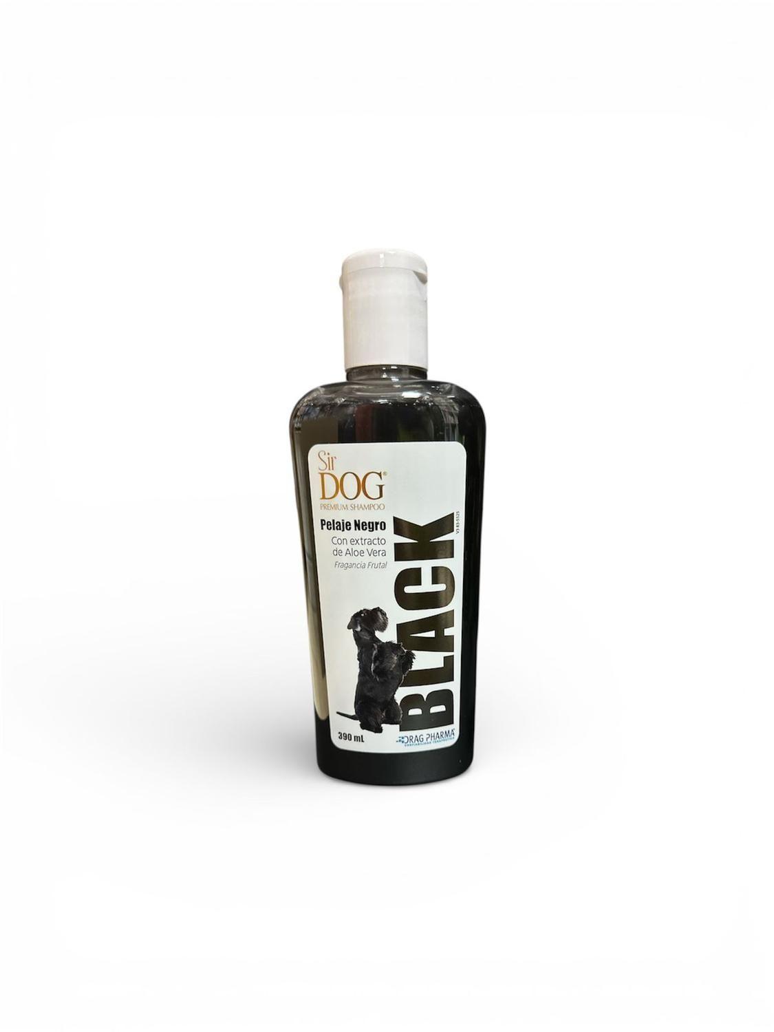 Shampoo Para Perro Sir Dog Black Pelaje Negro 390ml-2