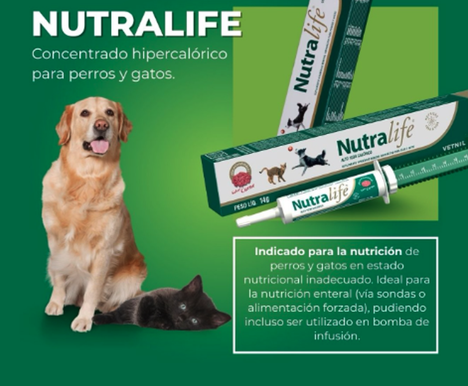 Nutralife Suplemento Calórico Jeringa Perro Y Gato 14Gr-1