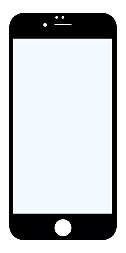 Lamina Mica Vidrio Templado Completa iPhone 6 / iPhone 6s-0