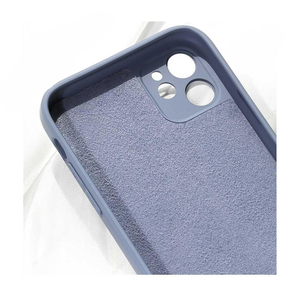 Carcasa Silicona Azul Marino Para Teléfono Samsung A35 5G-1