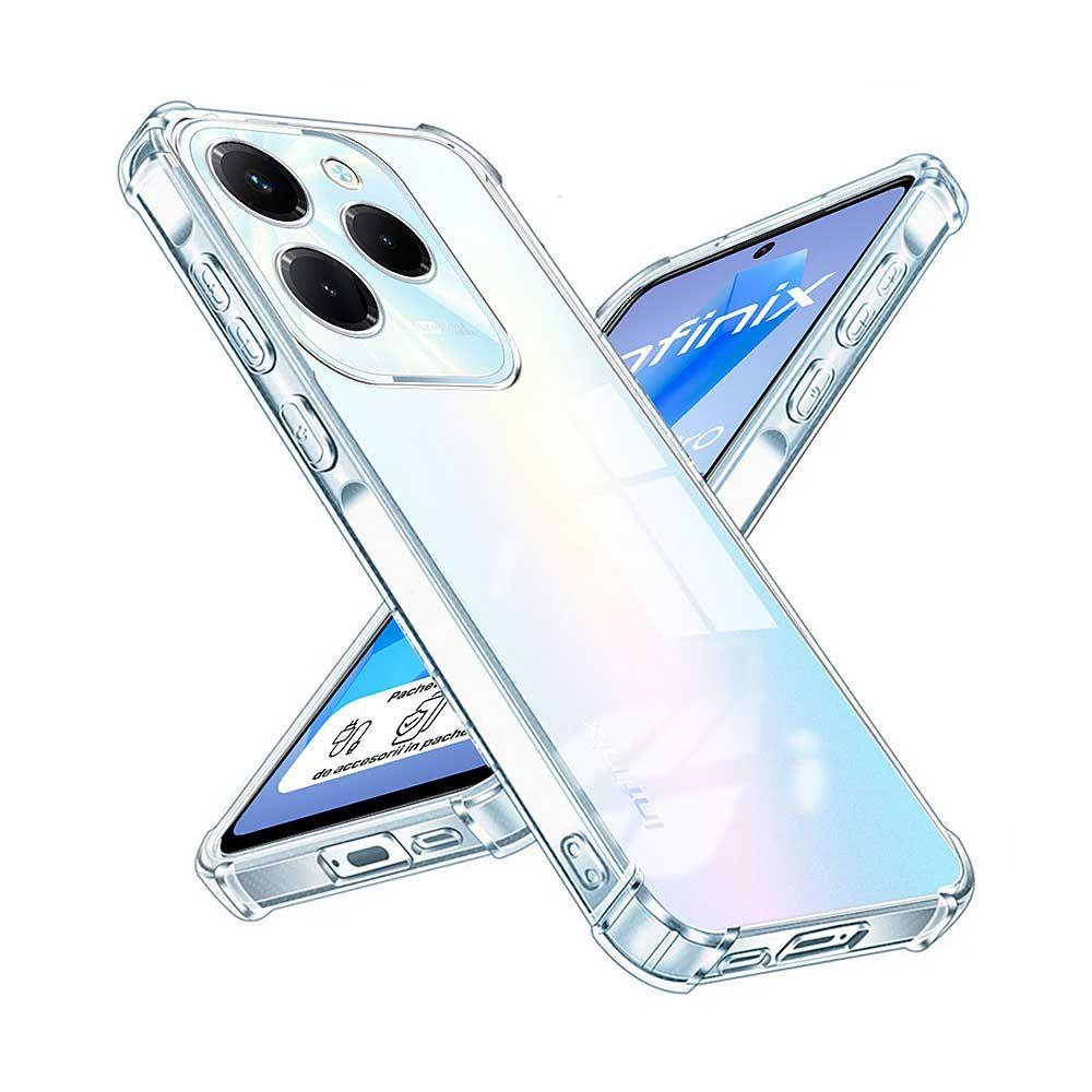 Carcasa Silicona Transparente Para Teléfono INFINIX HOT 40 PRO-0