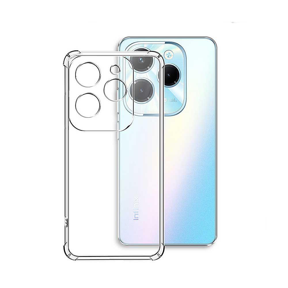 Carcasa Silicona Transparente Para Teléfono INFINIX HOT 40 PRO-1