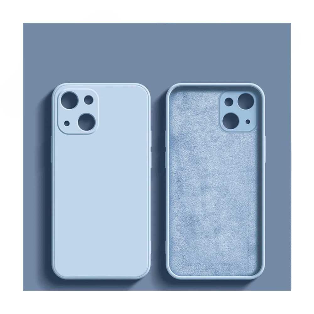 Carcasa Silicona Azul Marino Para Teléfono Samsung A30S-4