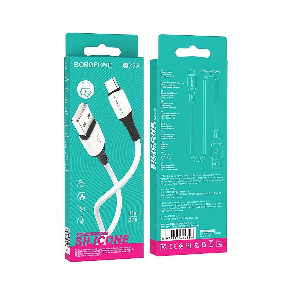 Cable USB-A a USB-C de Carga Rápida 3A - BX79-2