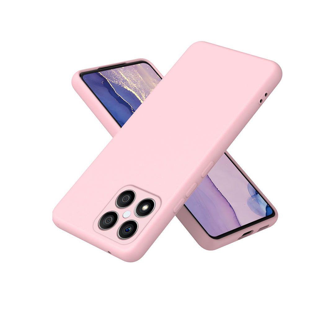 Carcasa Silicona Rosado Para Teléfono HONOR X6/X6s/X8a 5G-0