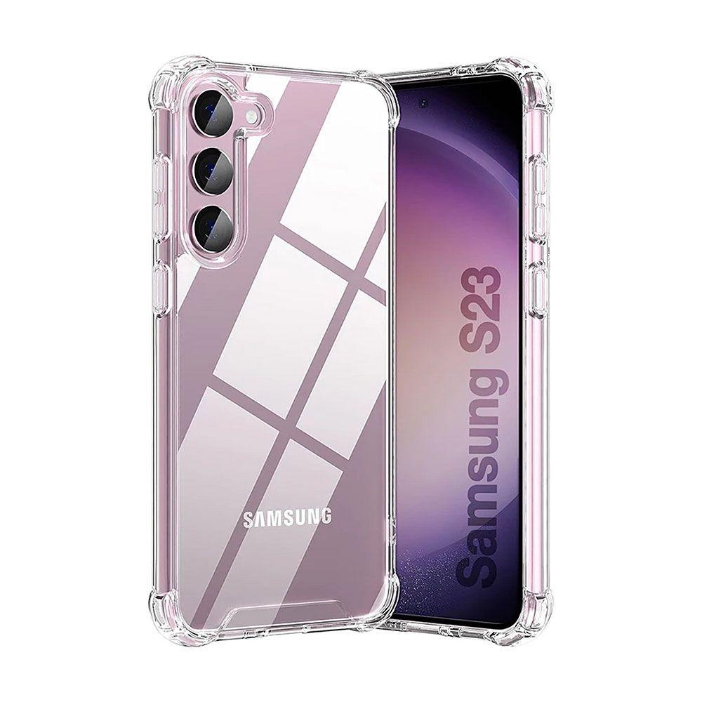 Carcasa Silicona Transparente Para Teléfono SAMSUNG S23 FE 5G-1