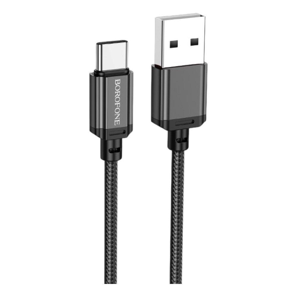 Cable BOROFONE BX87 USB-A a Tipo-C – 5A, 2m, Carga Rápida-0