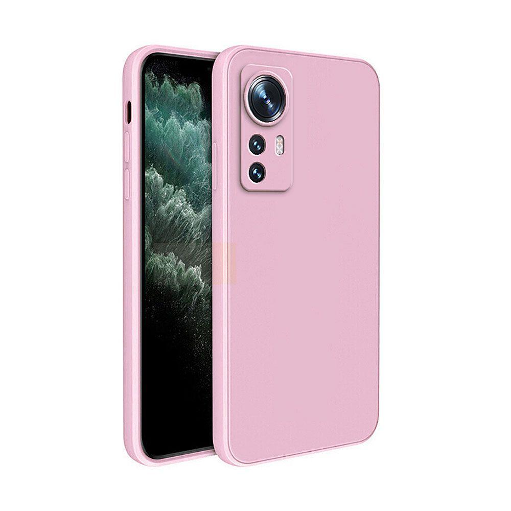 Carcasa Silicona Rosada Para Teléfono Xiaomi RM NOTE 12 PRO 5G-0