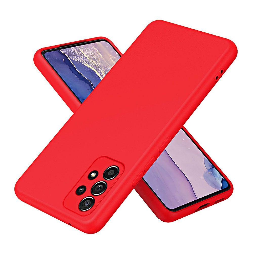 Carcasa Silicona Roja Para Teléfono Samsung A24 4G-0