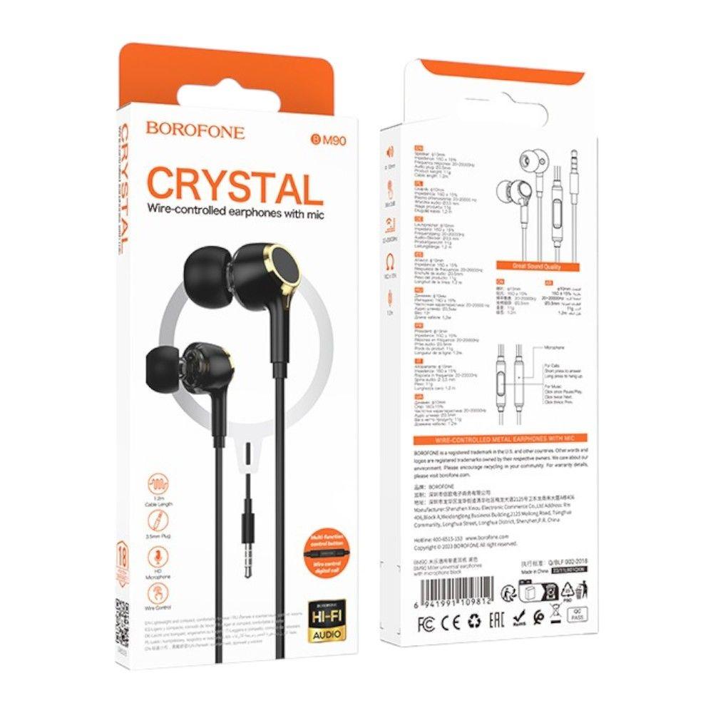 Audífonos BOROFONE BM90 Crystal – Sonido Premium y Diseño Transparente -4