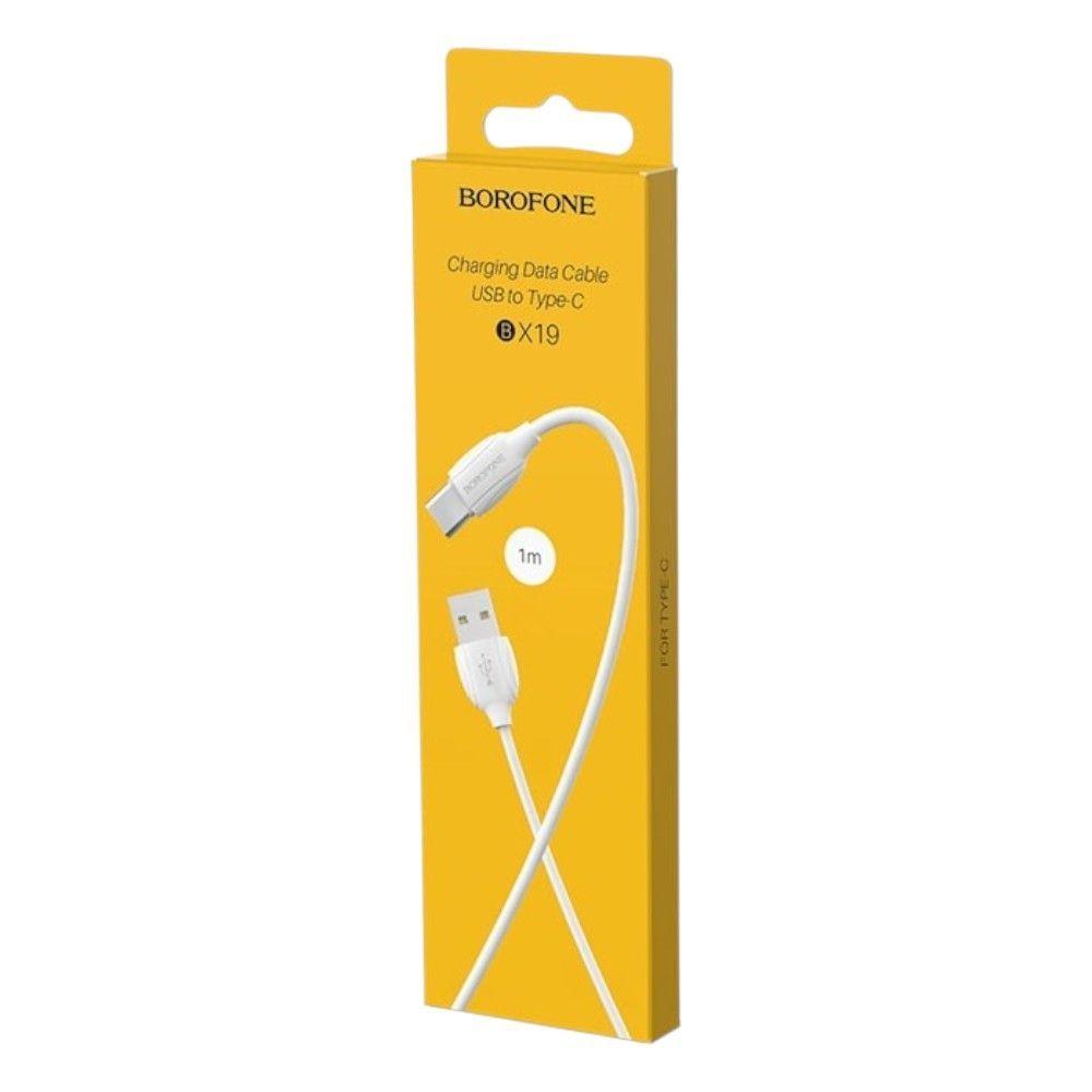 CABLE DE CARGA BX19 PARA USB-C 2A - BLANCO-2