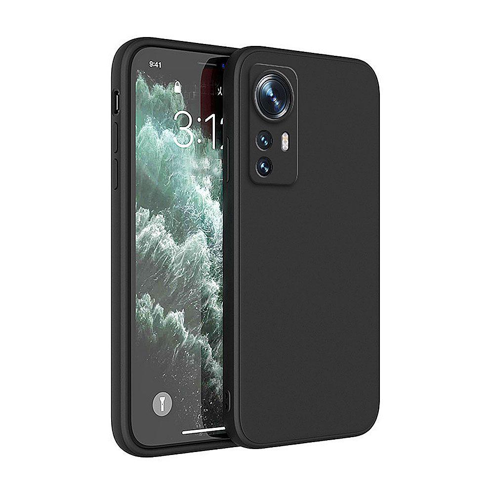Carcasa Silicona Negra Para Teléfono Xiaomi RM NOTE 14 PRO 5G-0