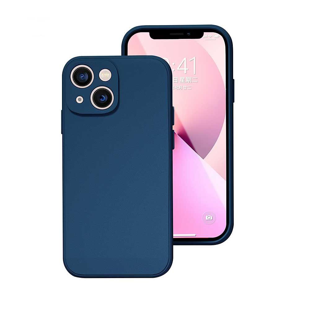 Carcasa Silicona Azul Marino Para Teléfono  Iphone 7/8 G-0
