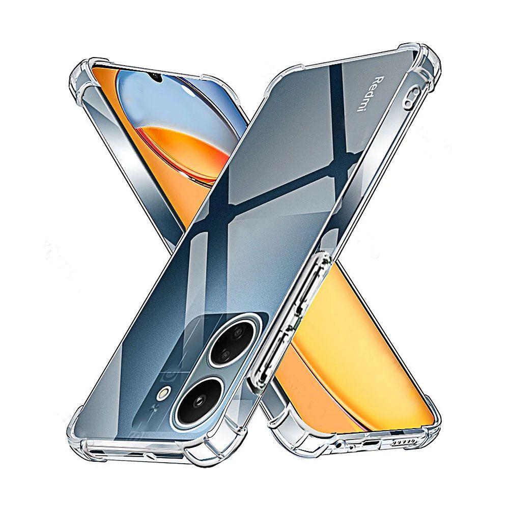 Carcasa Silicona Transparente Para Teléfono XIAOMI RM 13C 5G-1
