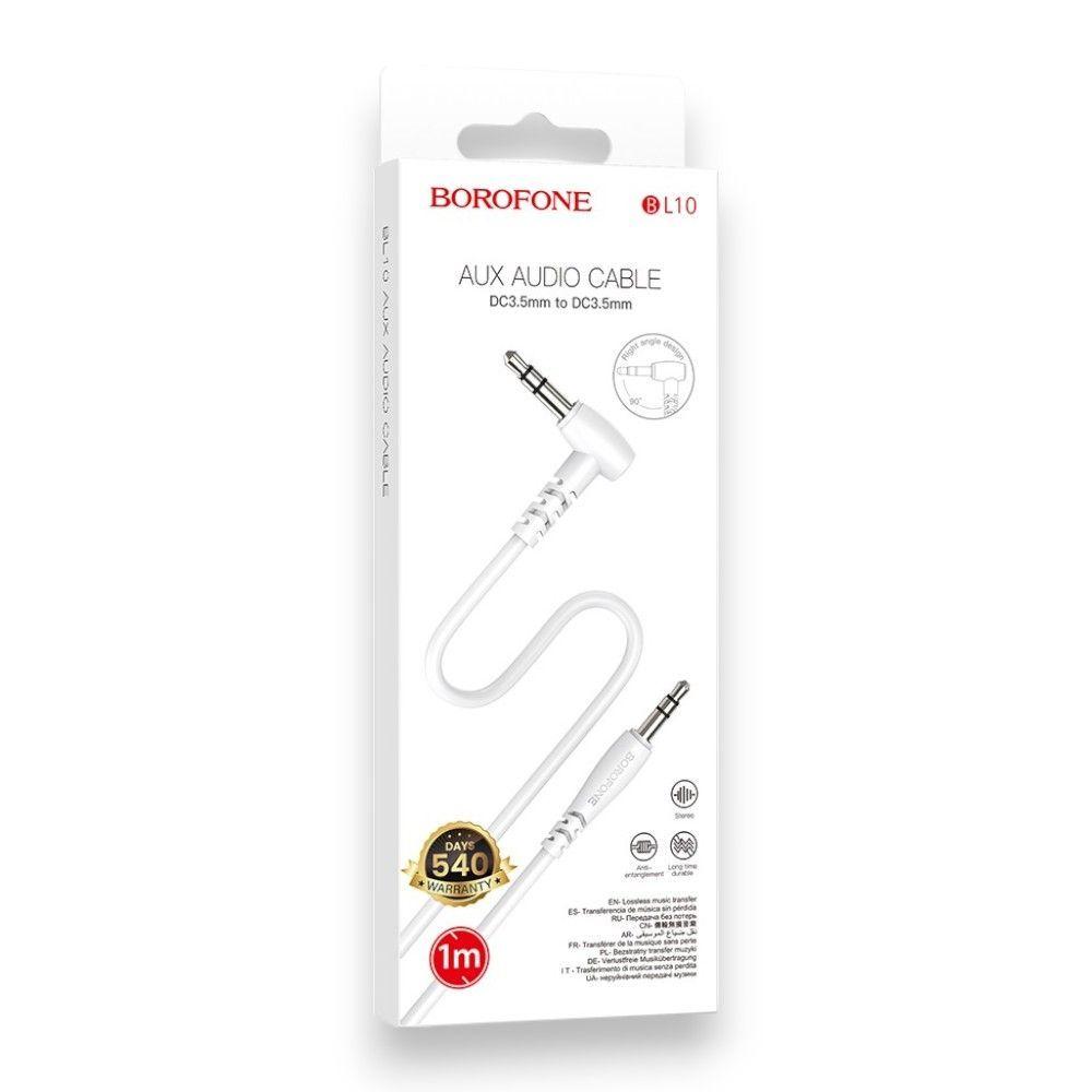 CABLE DE AUDIO BL10 3.5MM - BLANCO-1