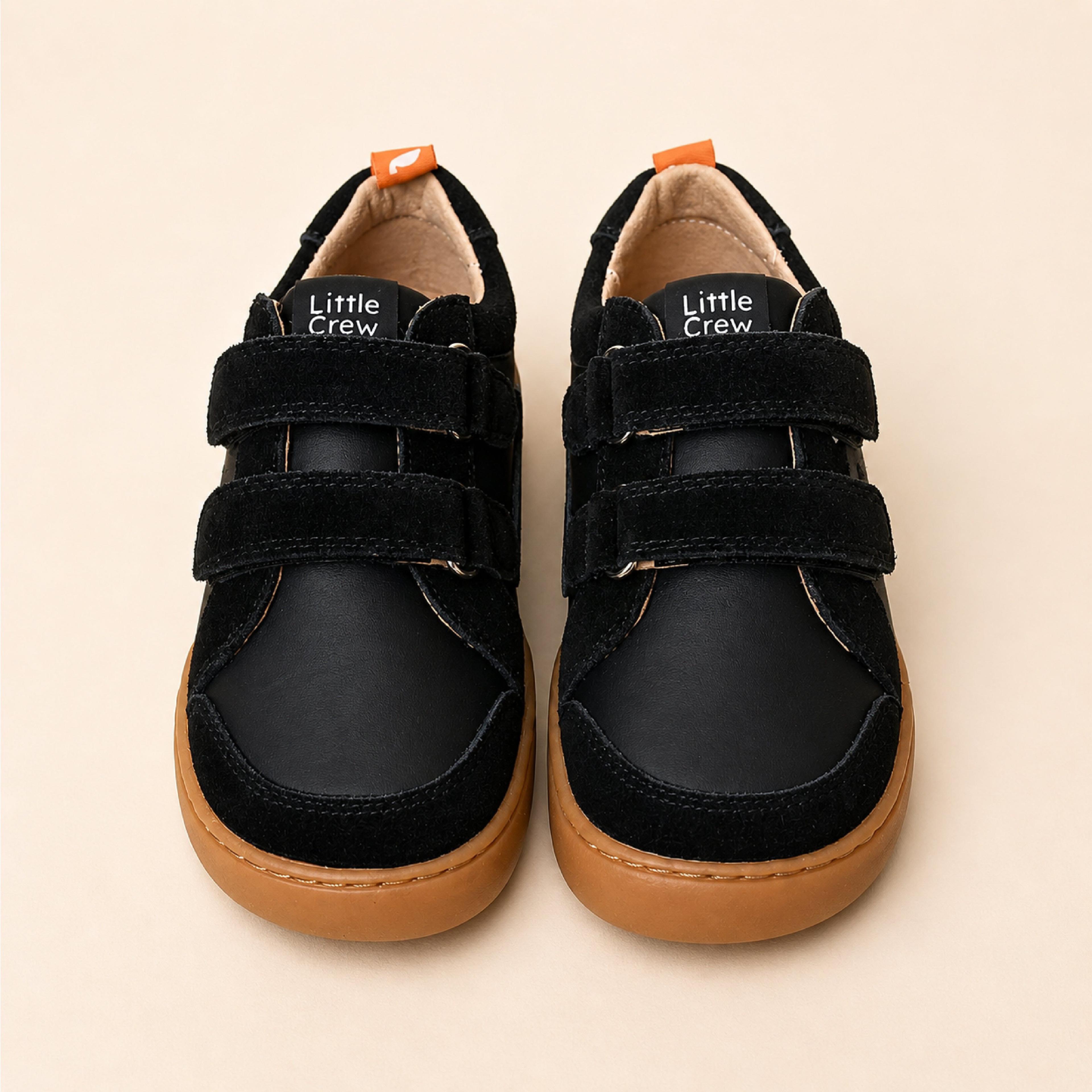 Zapatilla Ergonómico Infantil Little Crew - Captain Next Black-1