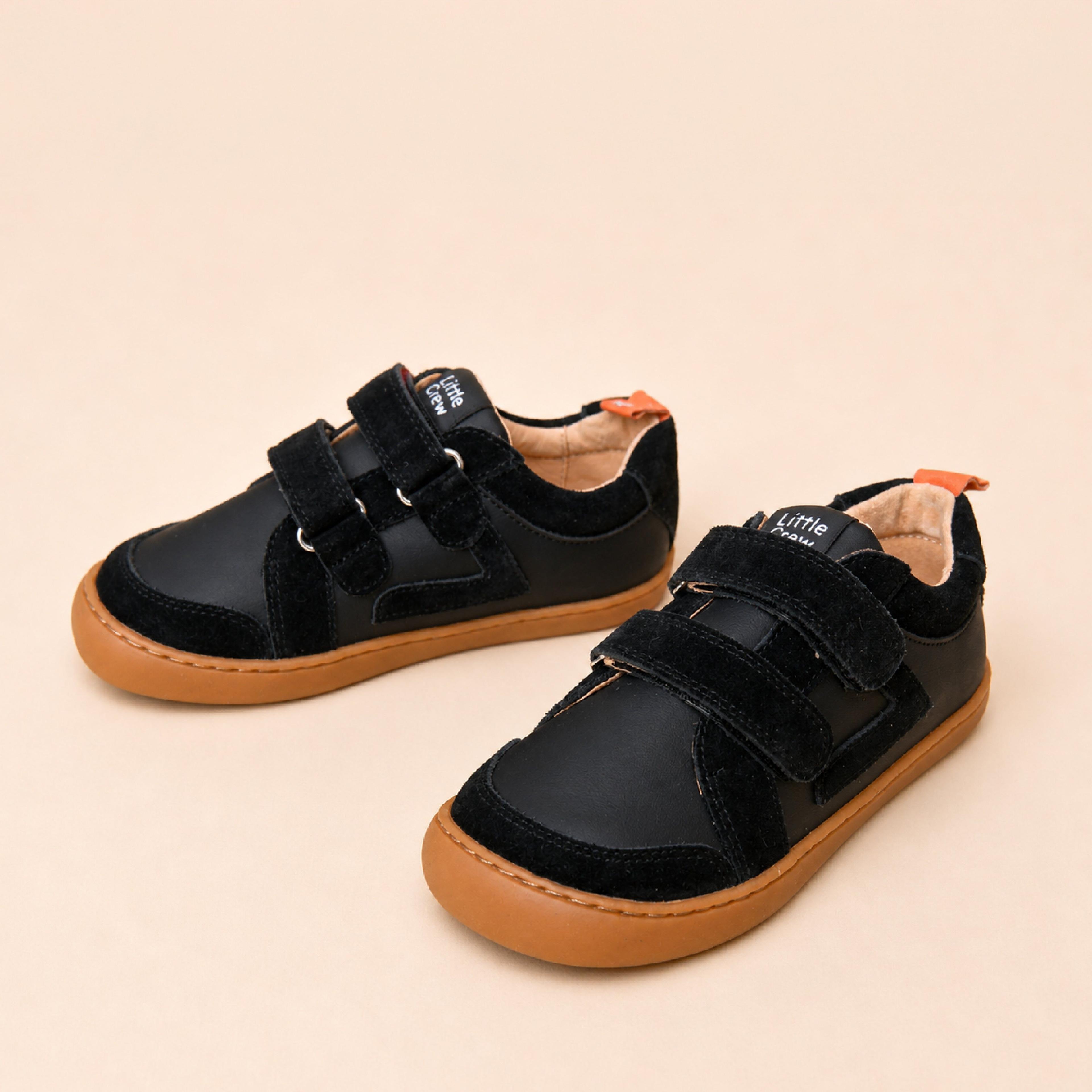 Zapatilla Ergonómico Infantil Little Crew - Captain Next Black-2