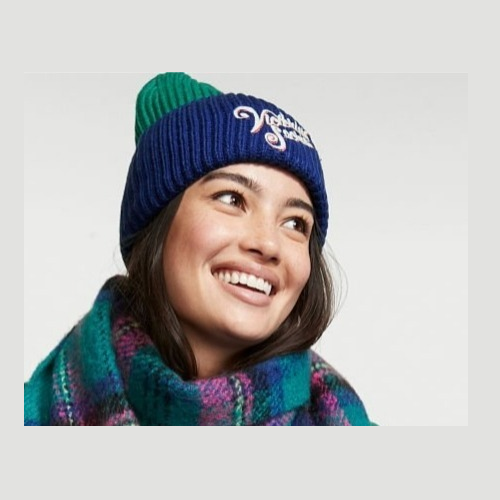 Gorro de lana bicolor-2