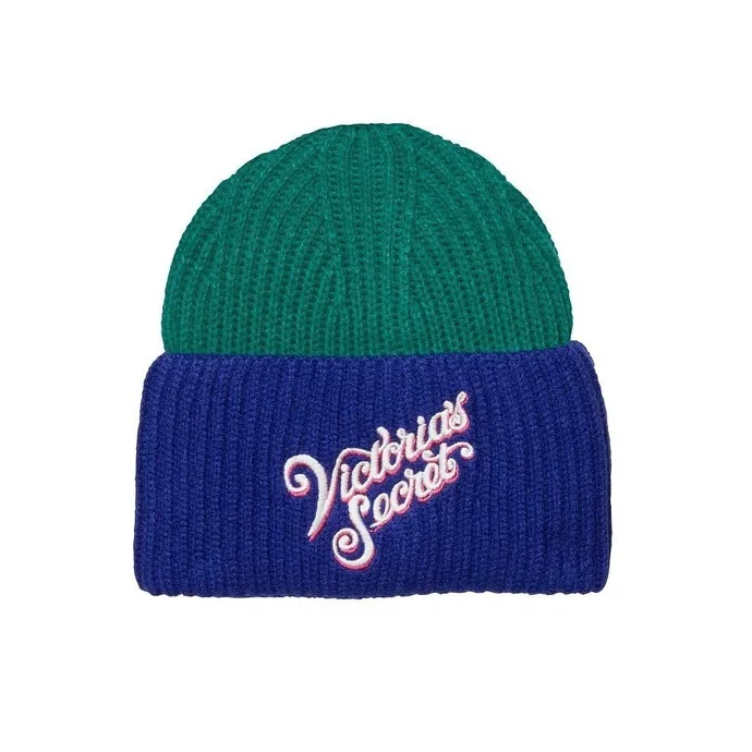 Gorro de lana bicolor-0