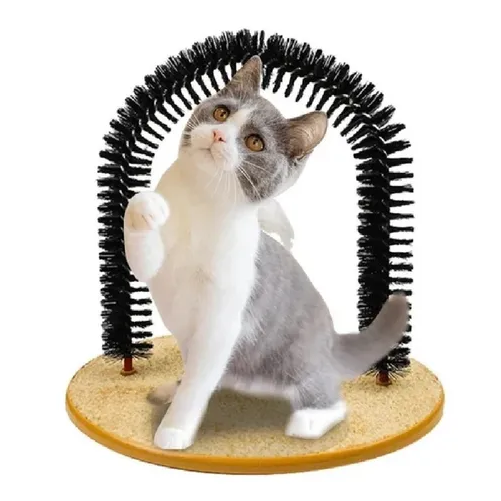 Rascador Para Gatos Masajeador Mascota Anti-stress Juguete-1