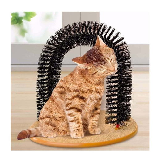 Rascador Para Gatos Masajeador Mascota Anti-stress Juguete-2