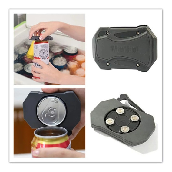 Abrelatas y destapador portátil-3