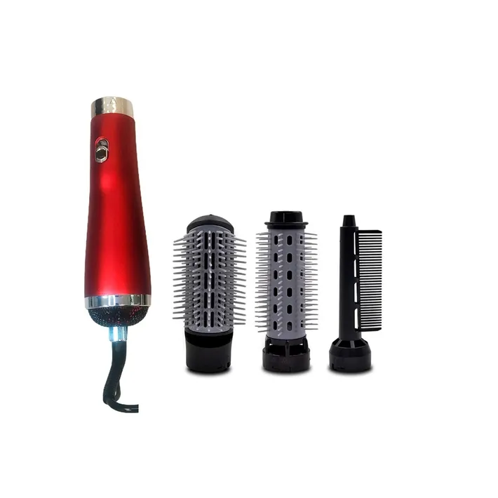 Cepillo Secador Alisador De Pelo Cabello Con Peines Incluido-1